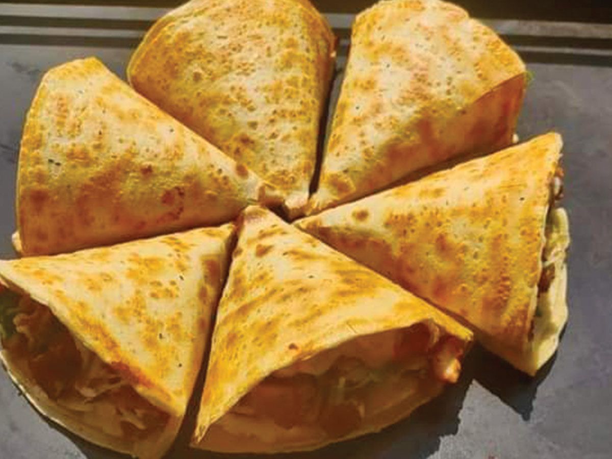 Fajita crepe