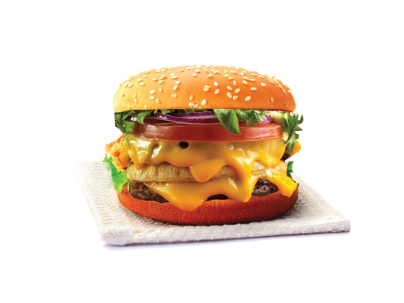 Fire Burger Sandwich