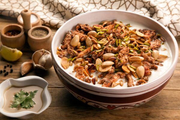 Meat Shawerma Fatteh