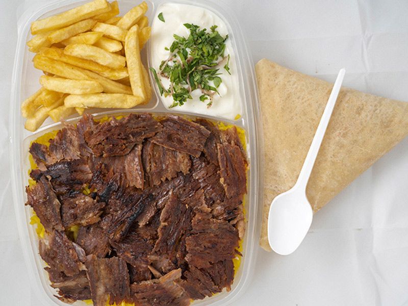 Meat Shawerma Fatteh