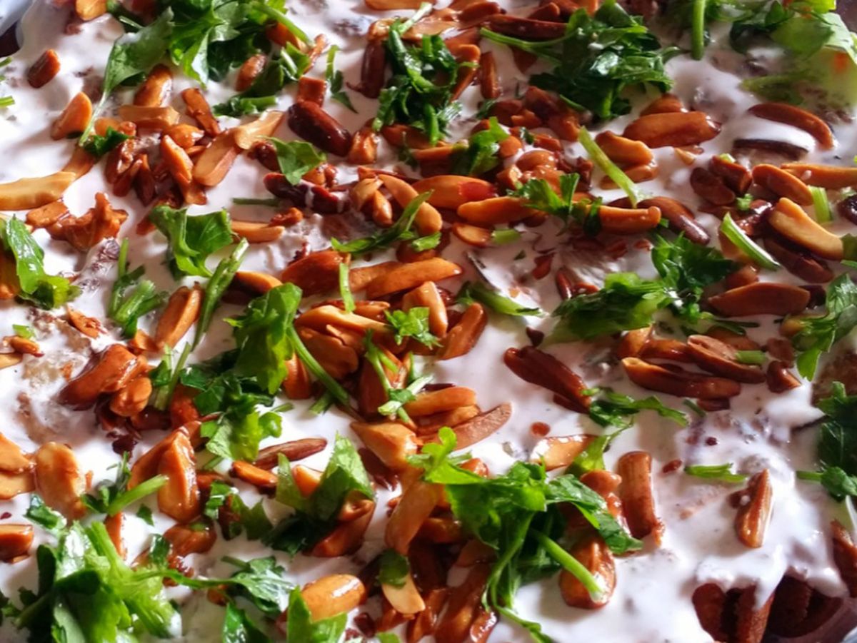 Eggplant Fettah Salad
