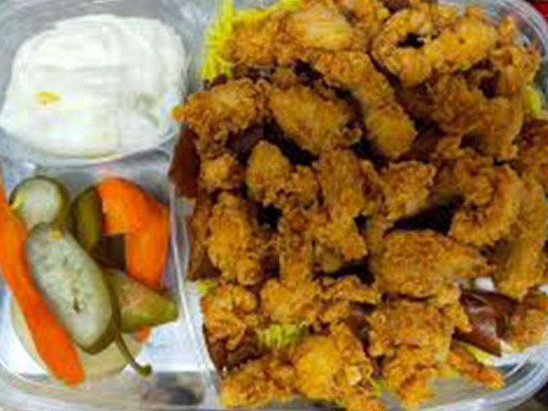 Chicken Zinger Fatteh