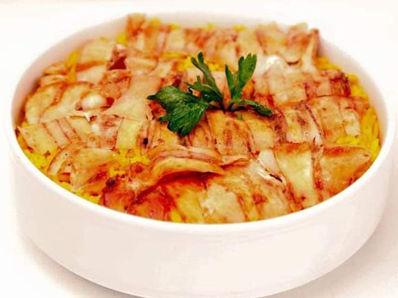 Chicken Shawerma Fatteh