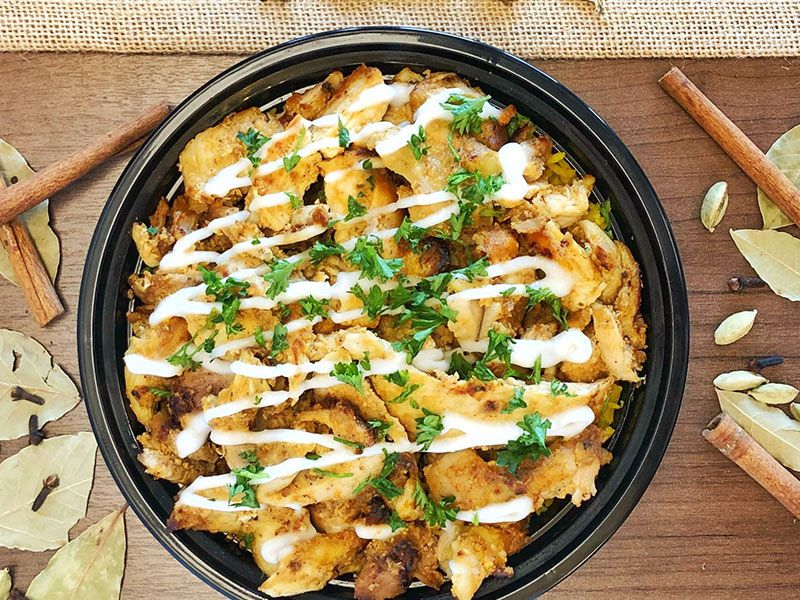 Shawerma Fatteh Meal
