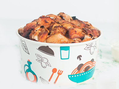 Lebanese Chicken Shawerma Fatteh