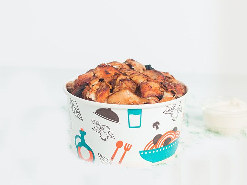 Chicken Shawerma Fatteh