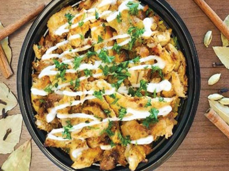 Chicken Shawerma Fatteh