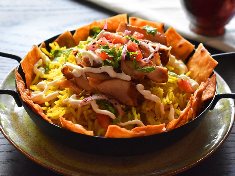 Chicken Shawarma Fatteh