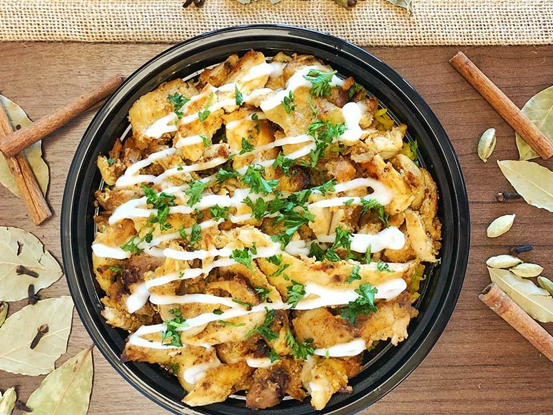 Chicken Shawerma Fatteh