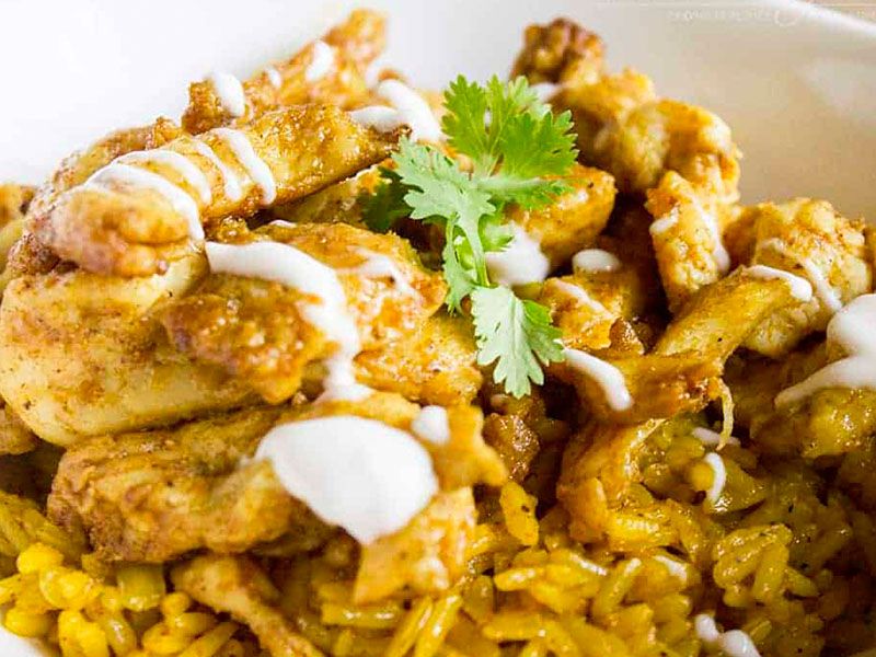 Chicken Shawerma Fatteh