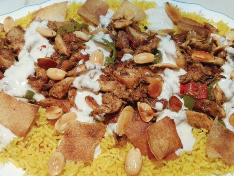 Extra Chicken Shawerma Fatteh
