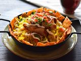 Extra chicken shawarma fatteh