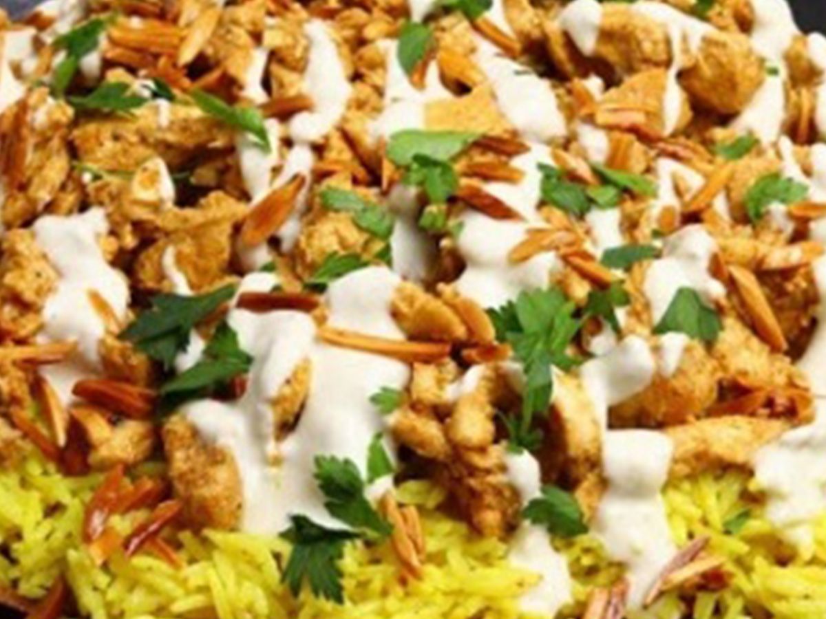 medium chicken shawarma fatteh