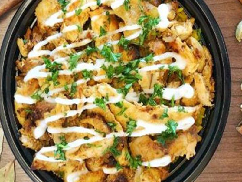large shawerma fatteh