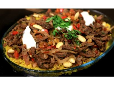 Meat Shawerma Fatteh
