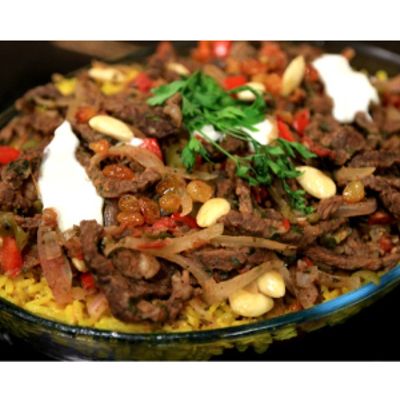 Mozzarella Meat Shawerma Fatteh