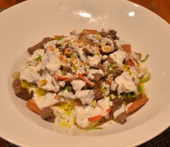 Meat Shawerma Fatteh