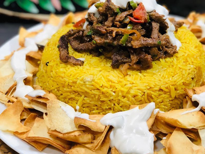 Meat Shawarma Fatteh