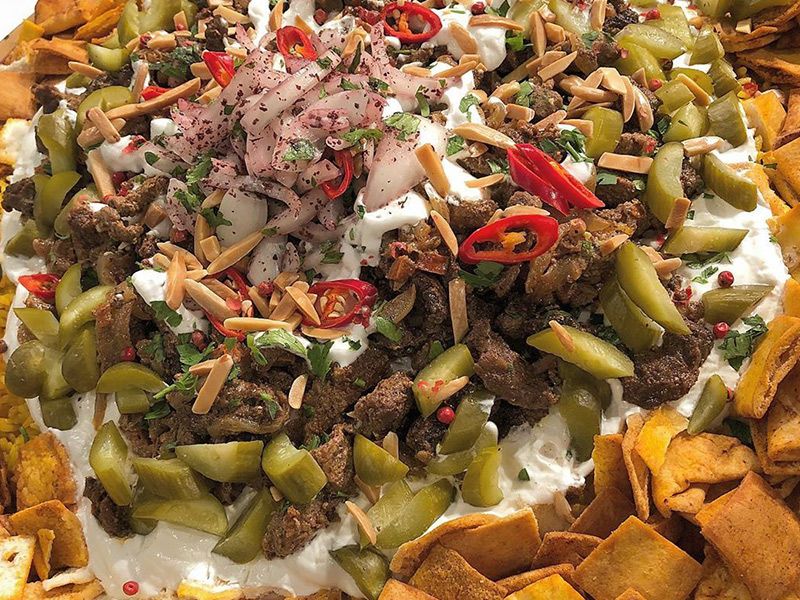 Beef Shawarma Fatteh