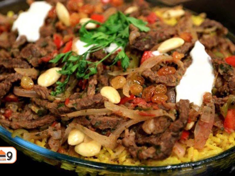Baladi Beef Shawerma Fattah