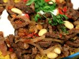 Small meat shawarma fatteh