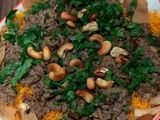 large meat shawarma fatteh