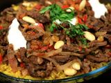 Meat Shawerma Fatteh