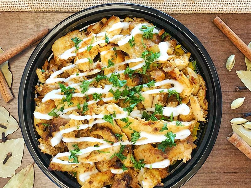 Shawarma Mozzarella Fatteh