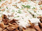 large mix shawarma fatteh
