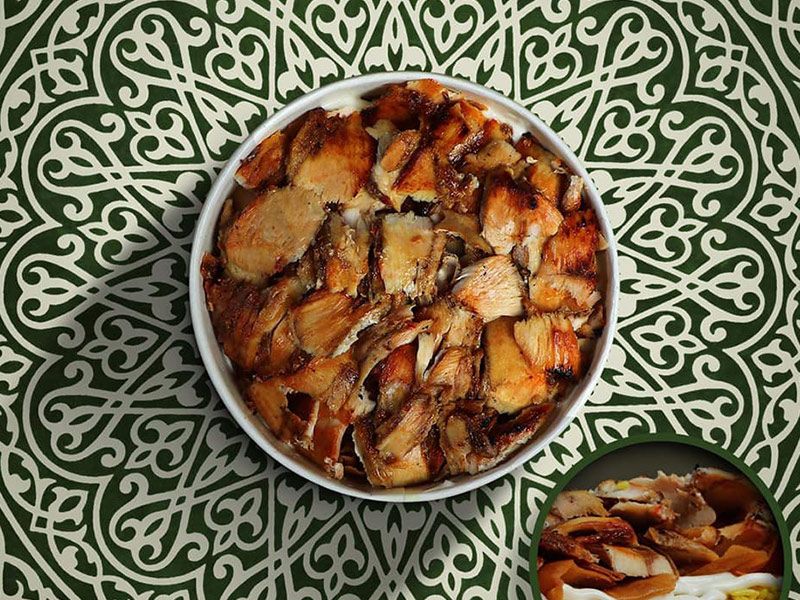 Chicken Shawerma Fatteh