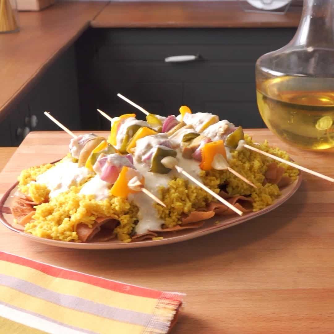 Shish Tawook Fatteh