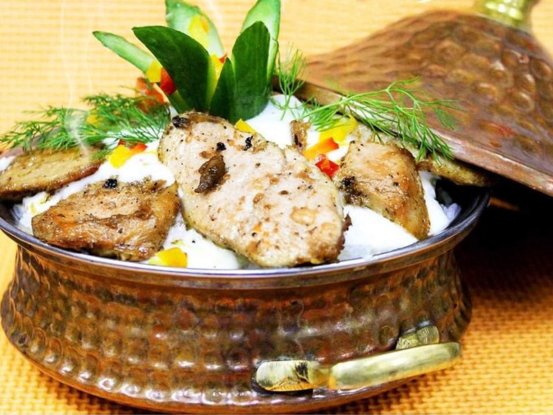 Chicken Fatteh