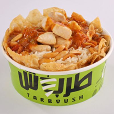 Chicken Fatteh With Sauce Medium