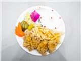 Crispy Chicken Fatteh