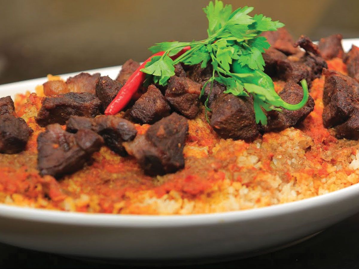 Meat fatteh meal 2
