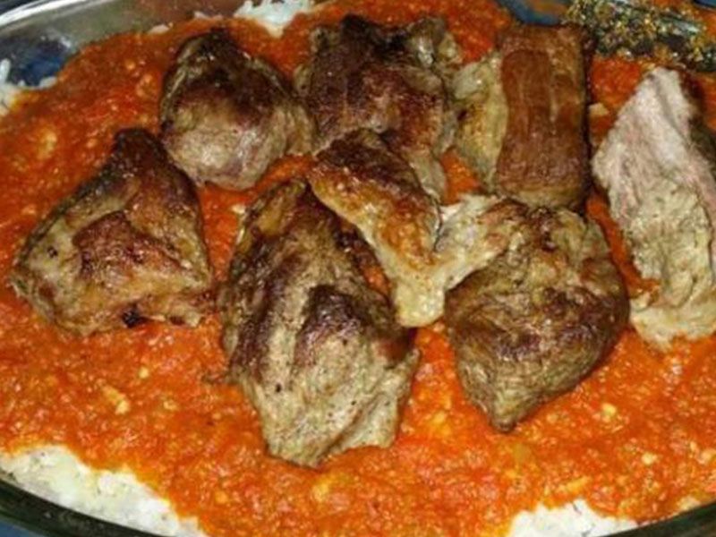 Veal Meat Fatteh