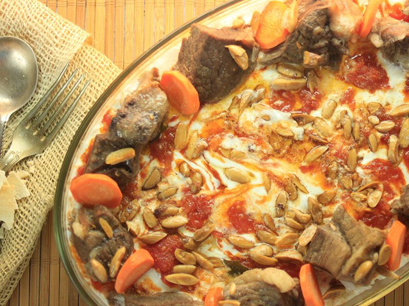 Roasted Meat Fatteh
