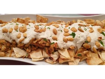 Chicken Shawerma Fatteh