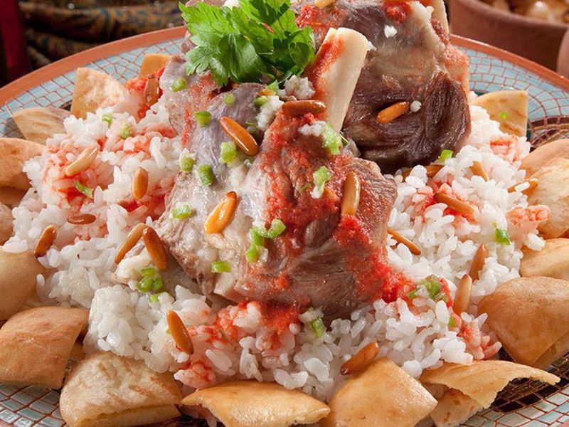 Mutton Shank Fatteh
