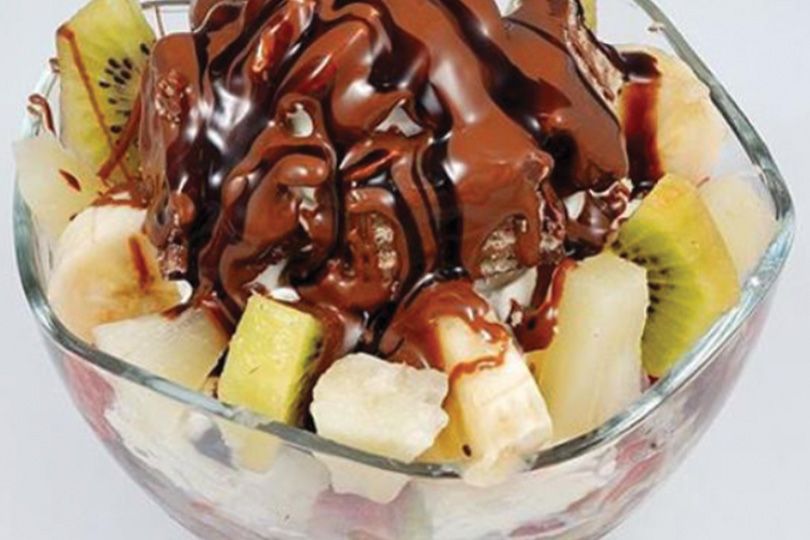Nutella Fruit Fatteh