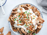 large chicken shawarma fatteh