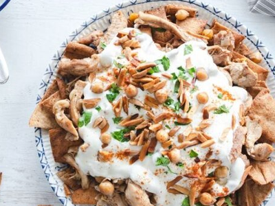 Chicken Shawerma Fatteh