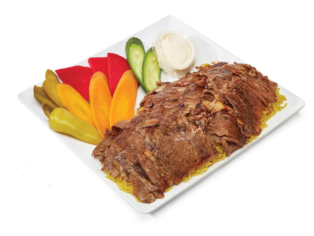 Large meat shawarma feteh