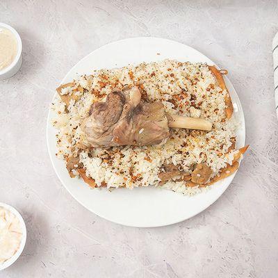 Large Fattah with Meat
