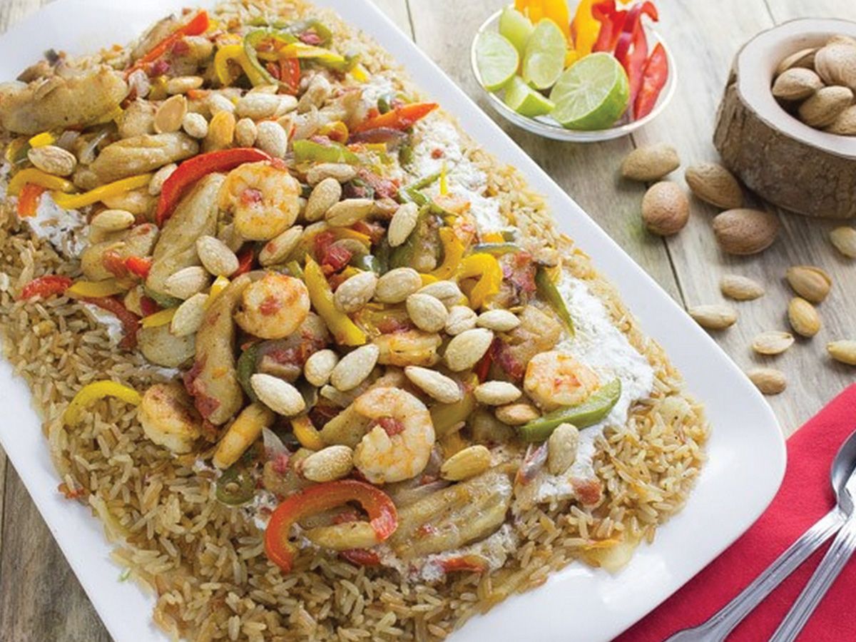 Shrimp Fatteh