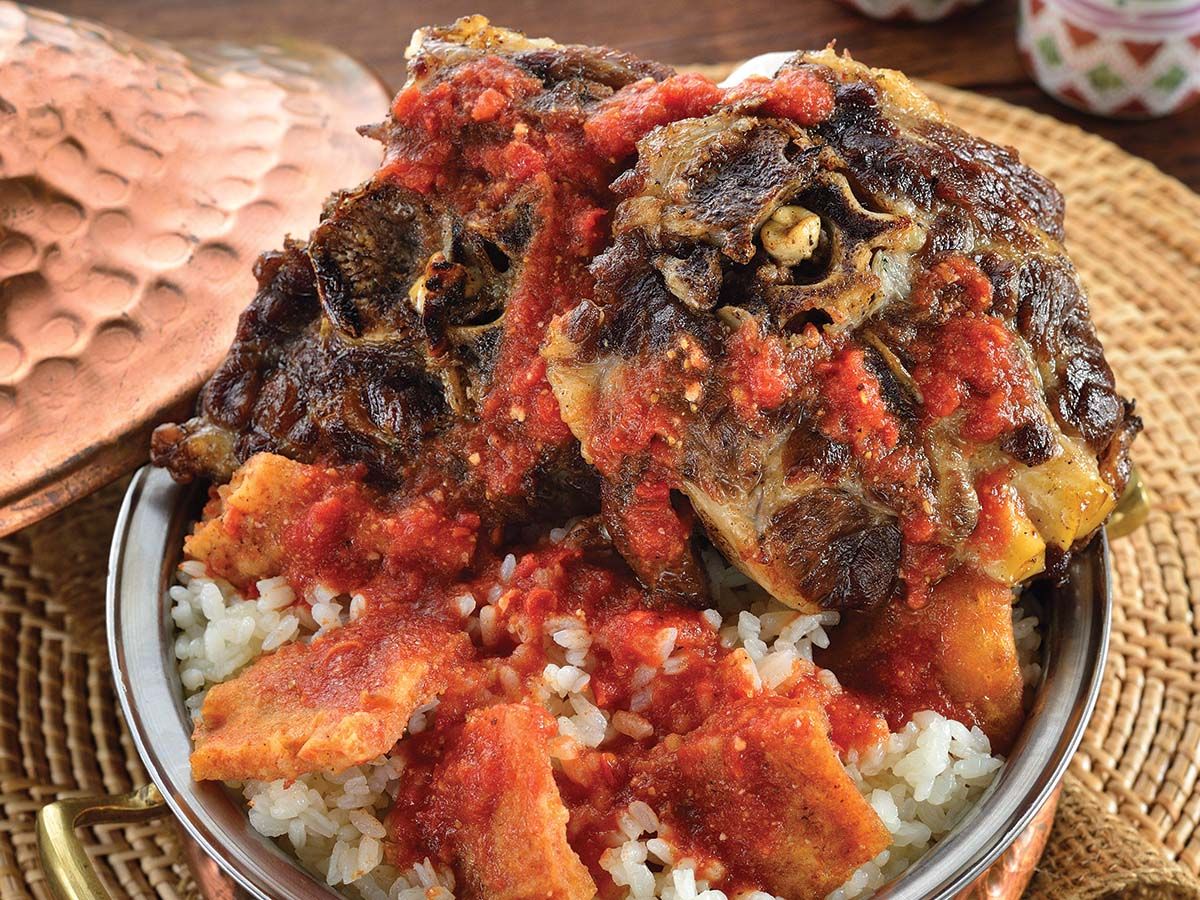Lamb Neck Fatteh