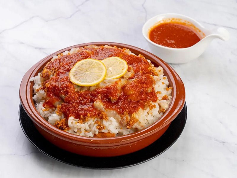 Plain Fattah Casserole with Vinegar and Garlic