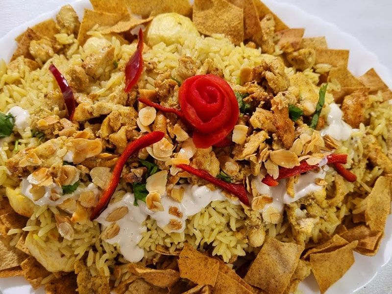 Chicken Fatteh