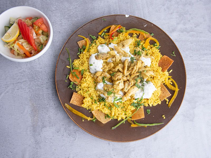 Chicken Shawarma Fatteh