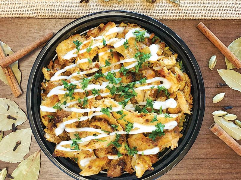 Chicken Shawarma Fatteh